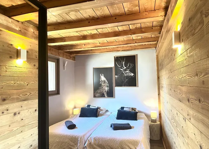 Chalet Le Petit Nicolas, Jacuzzi, Vue Mont Blanc